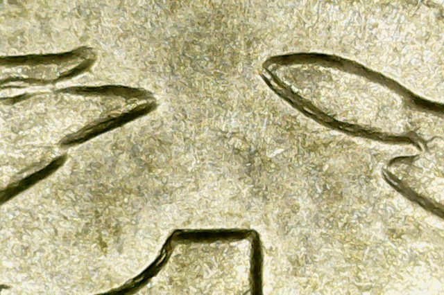 1950-Paraguay-1-Centisimo-DDO-/-DDR-Nice-Doubling.